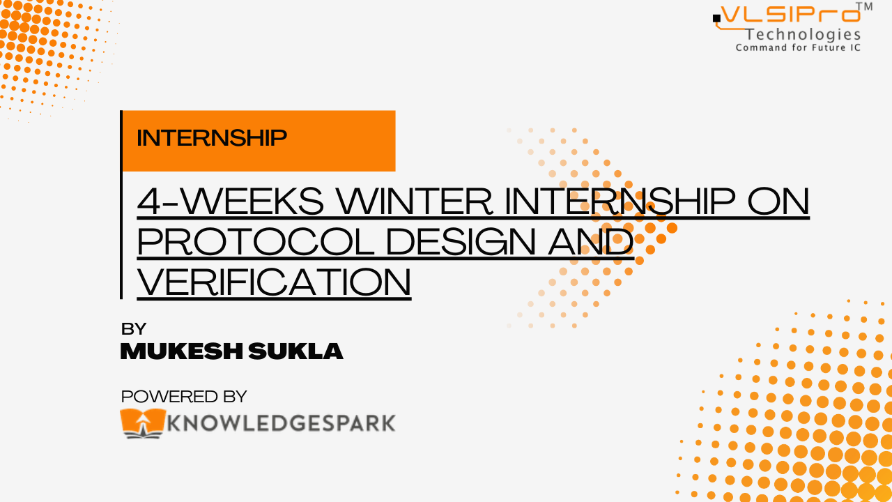 4-Weeks Winter Internship on Protocol Design and Verification